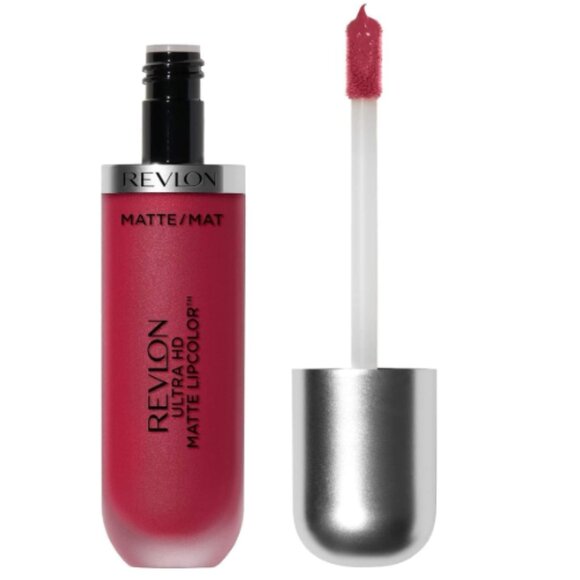 Revlon Ultra HD Matte Lipcolor, Obsession (605), 0.2 oz - Picture 1 of 3